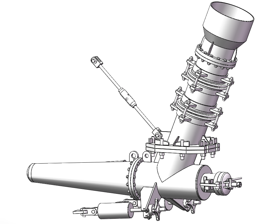 Jinshan Labyrinth Tuyere Stock Assembly with compound tie-rod design