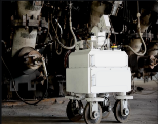 patrol robot for blast furnace site